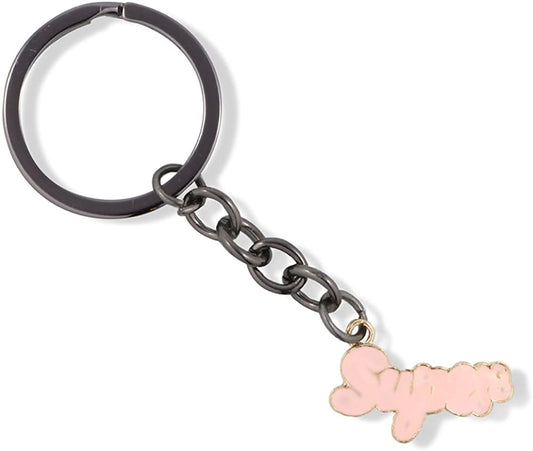 EPJ Super Pink Charm Keychain
