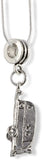 Emerald Park Jewelry Camping Necklace | Travel Trailer Snake Chain Pendant