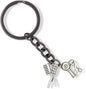Emerald Park Jewelry Hair Stylist Charm Keychain
