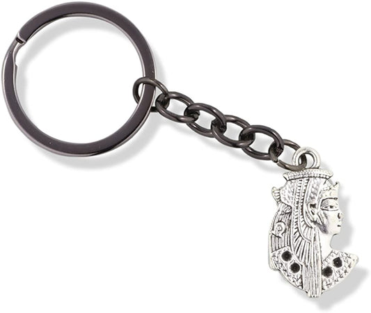 EPJ Egyptian Royalty Formal Head Dress Charm Keychain
