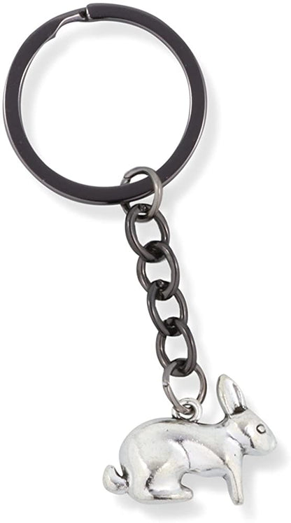 EPJ Rabbit Bunny 3D Charm Keychain
