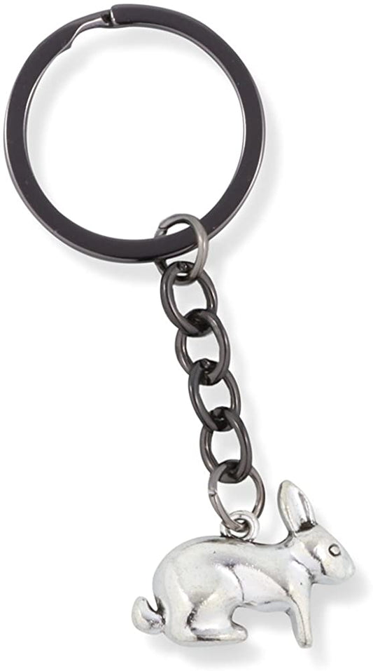 EPJ Rabbit Bunny 3D Charm Keychain
