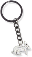 EPJ Rabbit Bunny 3D Charm Keychain
