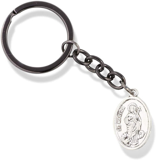 EPJ Saint Martha Charm Keychain