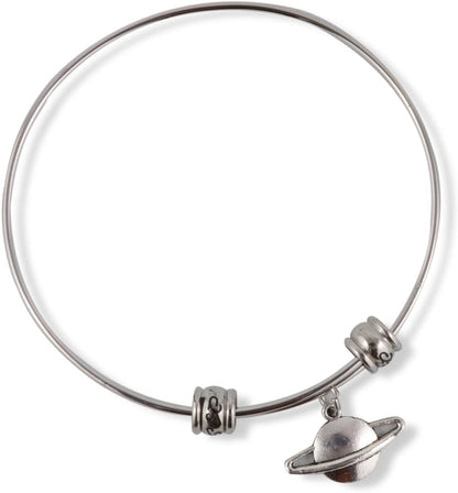 Emerald Park Jewelry Saturn Planet Fancy Bangle