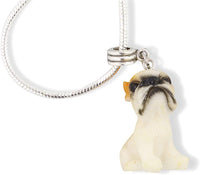 French Bulldog Enamel 3D Dog Bracelet