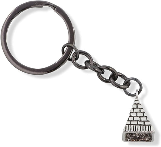Emerald Park Jewelry Pyramid Charm Keychain
