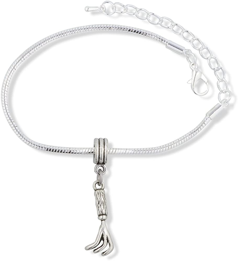 EPJ Gardening Tool Claw Cultivator Snake Chain Charm Bracelet