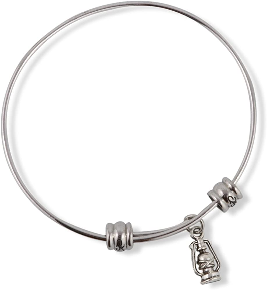 Emerald Park Jewelry Hanging Gas Lantern Fancy Bangle