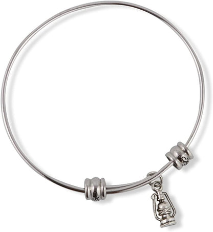 Emerald Park Jewelry Hanging Gas Lantern Fancy Bangle