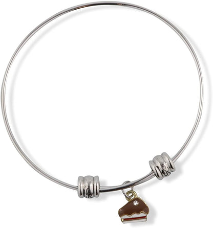 Piece of Cake Fancy Charm Bangle