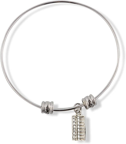 Emerald Park Jewelry Abacus Counting Machine Fancy Charm Bangle