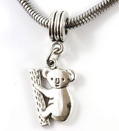 Koala Bracelet | Stainless Steel Snake Chain Bracelet