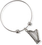 Emerald Park Jewelry Harp Musical Instrument Fancy Bangle