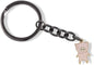 Emerald Park Jewelry Pink Pig Charm Keychain