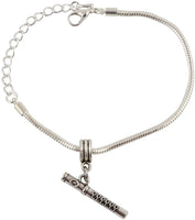 Flute Bracelet | Gift for Men Women Musician Teacher Student Orchestra