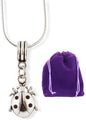 Ladybug Necklace | Ladybug Gifts for Women a Great Ladybug Charm compatible with Pandora that makes Wonderful Ladybug Gifts for Adults or a Ladybug Necklace for Girls on a Stainless Steel Chain
