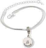 Emerald Park Jewelry Capricorn Astrology Sign Snake Chain Charm Bracelet