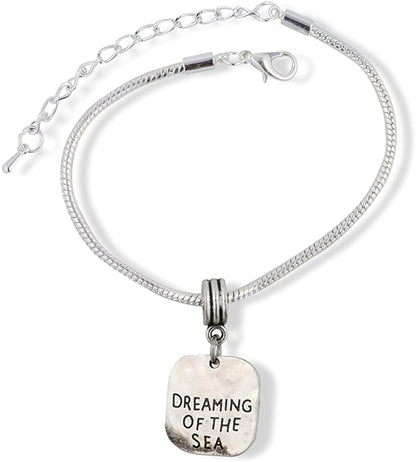 Dreaming of the Sea Snake Chain Charm Bracelet