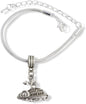 River Steamboat Snake Chain Charm Bracelet