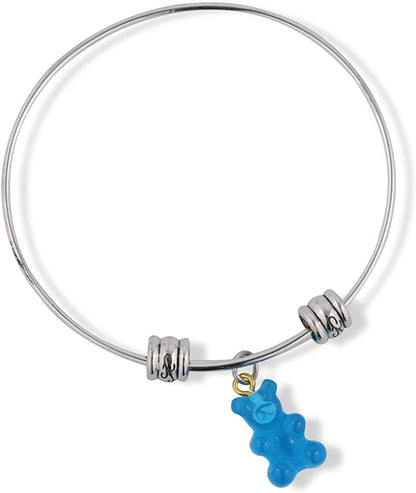 Emerald Park Jewelry Gummy Bear Fancy Charm Bangle