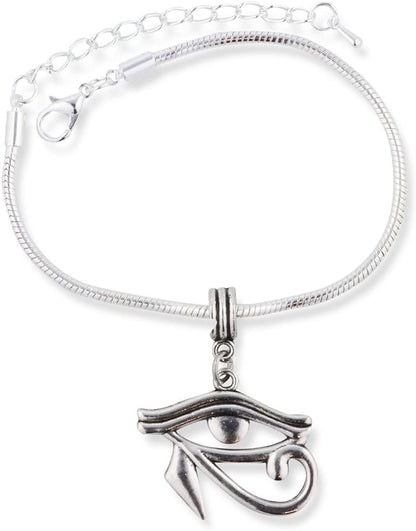 Eye of Horus Bracelet Charm Gift for Kids Women Men Girls and Boys Jewelry Egyptian Gifts Stuff Accessories Decor