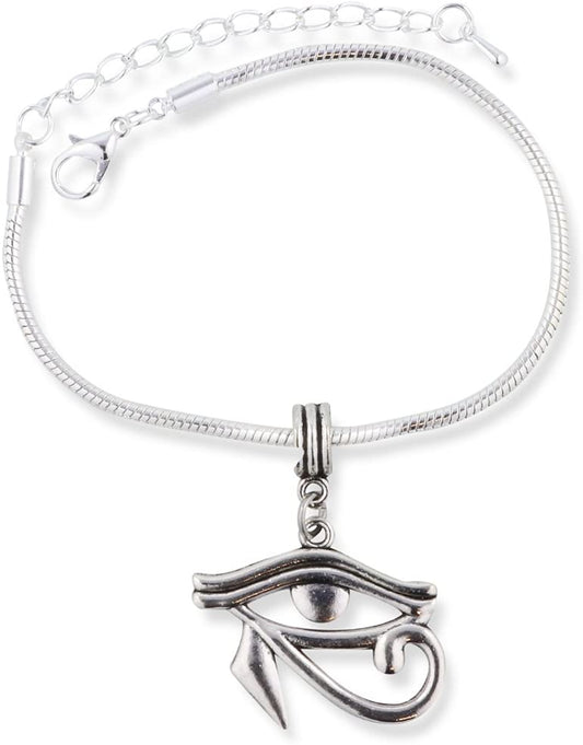 Eye of Horus Bracelet Charm Gift for Kids Women Men Girls and Boys Jewelry Egyptian Gifts Stuff Accessories Decor