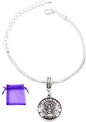 Emerald Park Jewelry United States Army Snake Chain Charm Bracelet