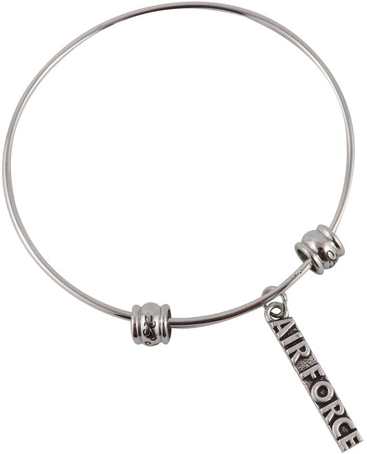 Emerald Park Jewelry Air Force Fancy Bangle