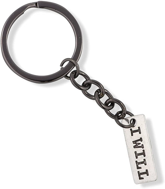 Emerald Park Jewelry I Will Text Charm Keychain