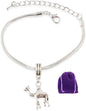 Camel Jewelry | Camel Stainless Steel Snake Chain Charm Bracelet