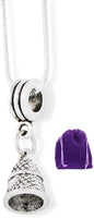 Thimble Sewing Charm Snake Chain Necklace