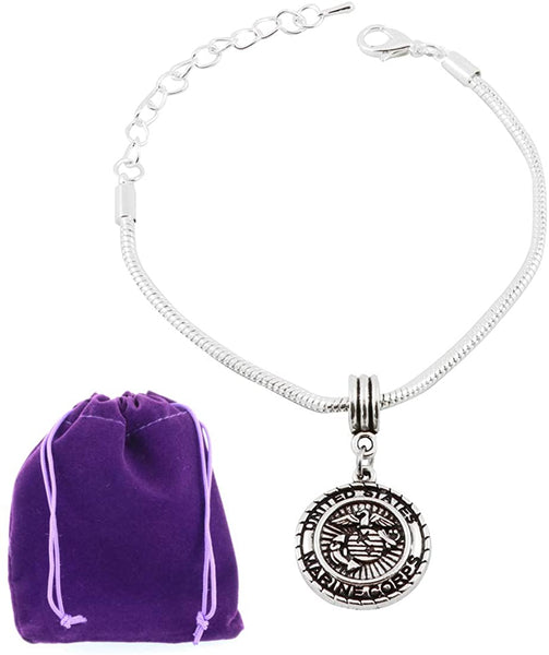 United States Marine Corp Bracelet | Charm Jewelry