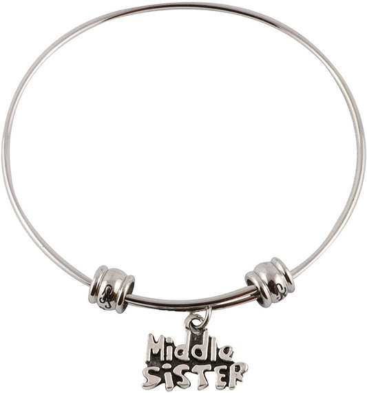 Emerald Park Jewelry Middle Sister Fancy Bangle