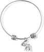 Moose Fancy Charm Bangle
