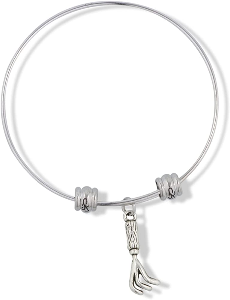 EPJ Gardening Jewelry | Tool Claw Cultivator Fancy Charm Bangle Bracelet