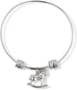 Emerald Park Jewelry Rocking Horse Realistic Fancy Charm Bangle