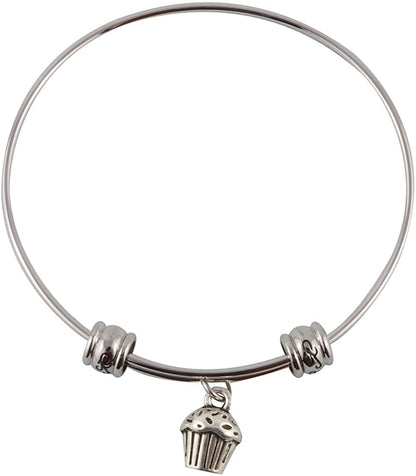 3D Cupcake Bracelet | Fancy Bangle