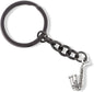 Emerald Park Jewelry Saxophone Small Charm Keychain