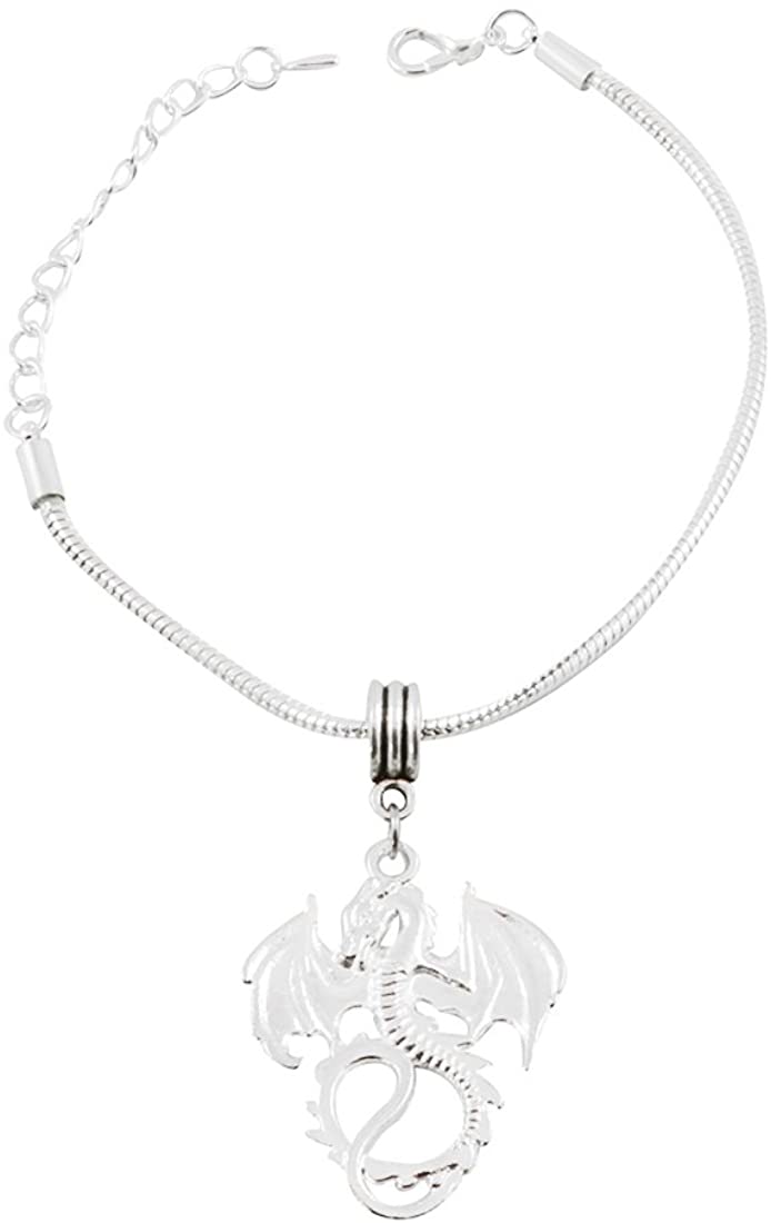 Emerald Park Jewelry Dragon Snake Chain Necklace