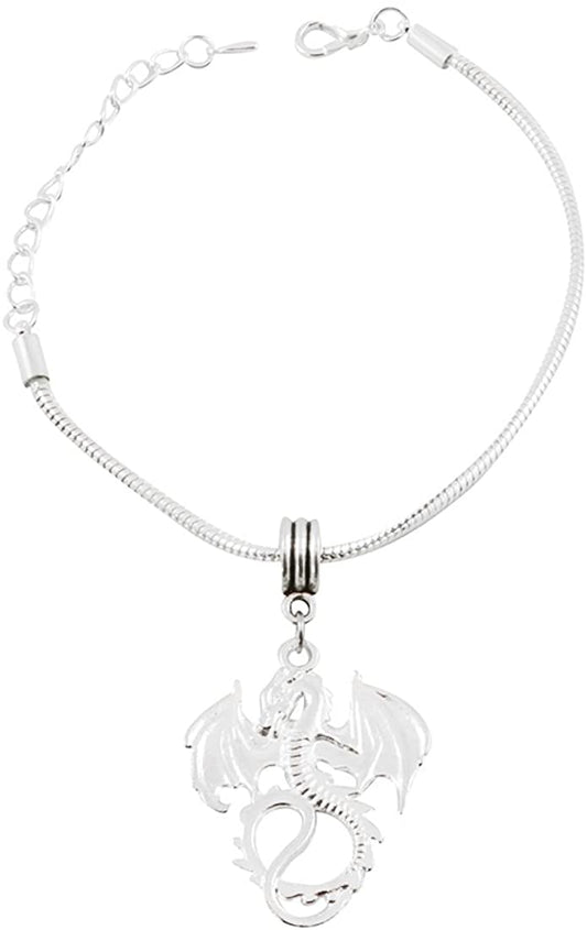 Emerald Park Jewelry Dragon Snake Chain Necklace