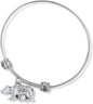Emerald Park Jewelry Bear Fancy Charm Bangle