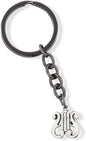 EPJ Harp Gifts | Lyre Harp Keychain for Musicians That Love The Harp Instrument Keychain or Musical Instrument Keychain to go with Your Harp Jewelry or Harp Pendant