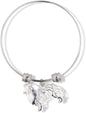 EPJ Collie Dog Fancy Charm Bangle
