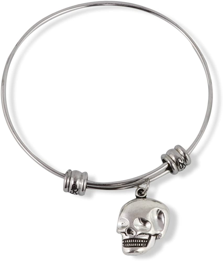 Skull Smiling Fancy Bangle