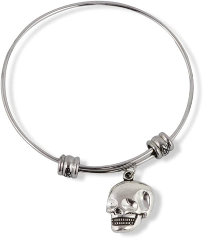 Skull Smiling Fancy Bangle