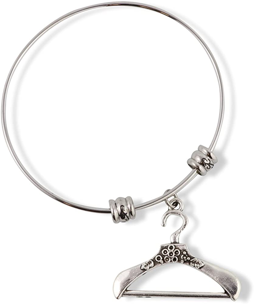 Emerald Park Jewelry Fashion Clothing Hanger Fancy Charm Bangle