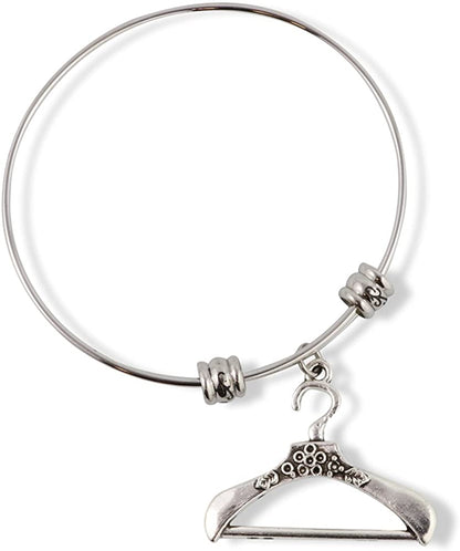 Emerald Park Jewelry Fashion Clothing Hanger Fancy Charm Bangle