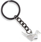 Emerald Park Jewelry Origami Crane Keychain