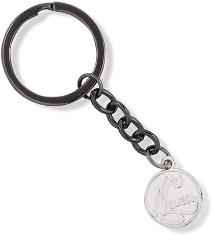 Nana Keychain Gift Gifts for Grandma Grandmother Jewelry Jewlry Charm Accessories Stuff Gift for Men Women Decor Nanna Nano Nona